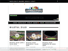 Tablet Screenshot of jurnaldepariu.com